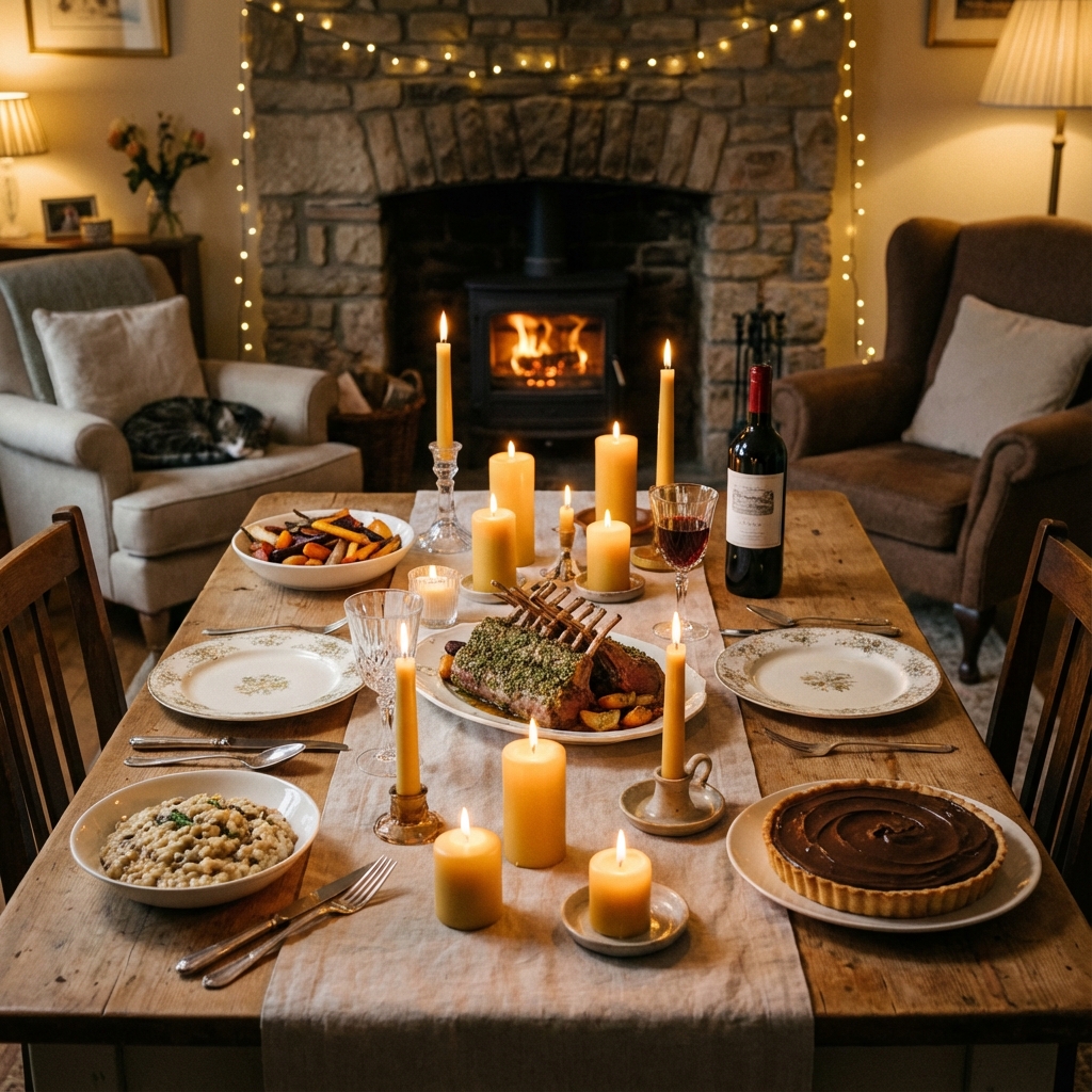 Affordable date night meals illustration